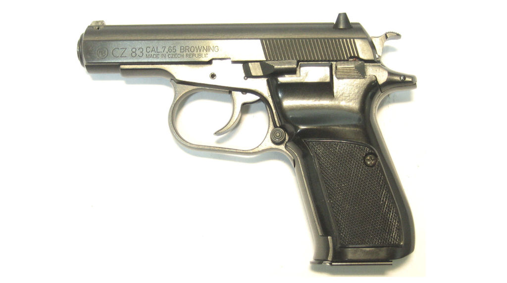 CZ 83 calibre 7.65 Browing