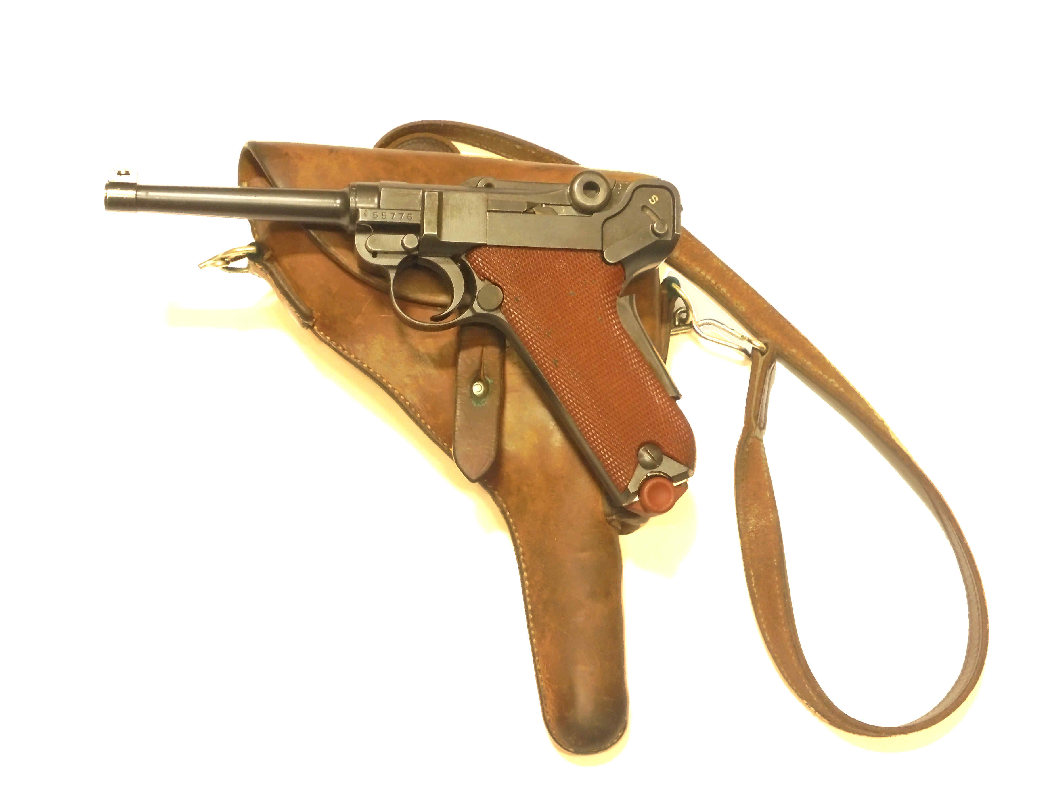 LUGER SUISSE Waffenfabrik Modèle 29 CANEVASITE calibre 7.65 Para