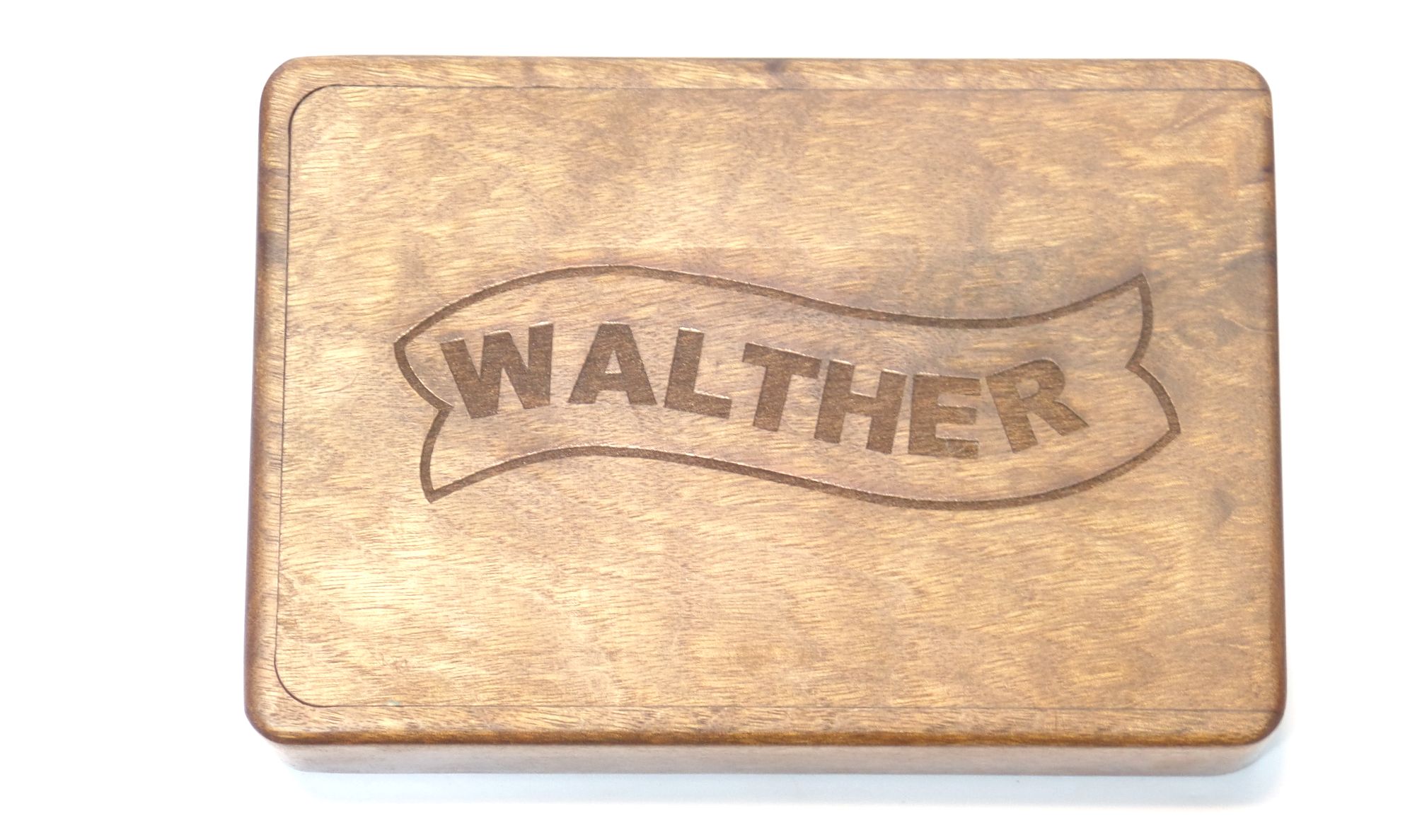 Coffret en noyer huilé WALTHER PP/PPK