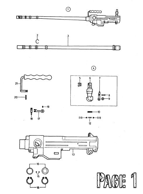 SIG STG57 Pièces détachées - éclaté