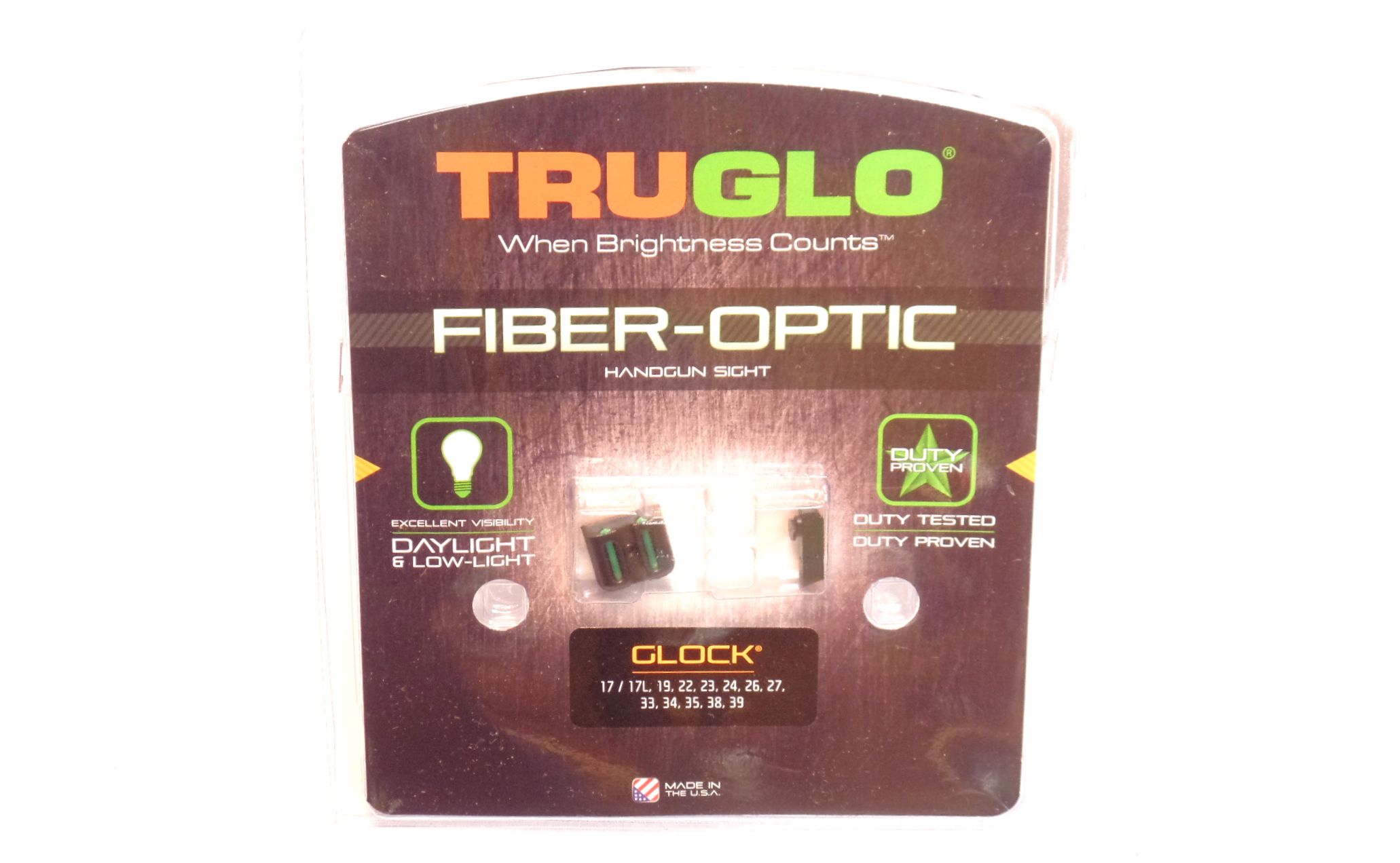 TRUGLO - Ensemble hausse guidon fibre optique