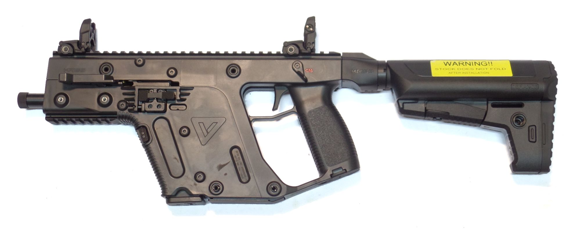 KRISS Vector SBR Carbine calibre 9Para
