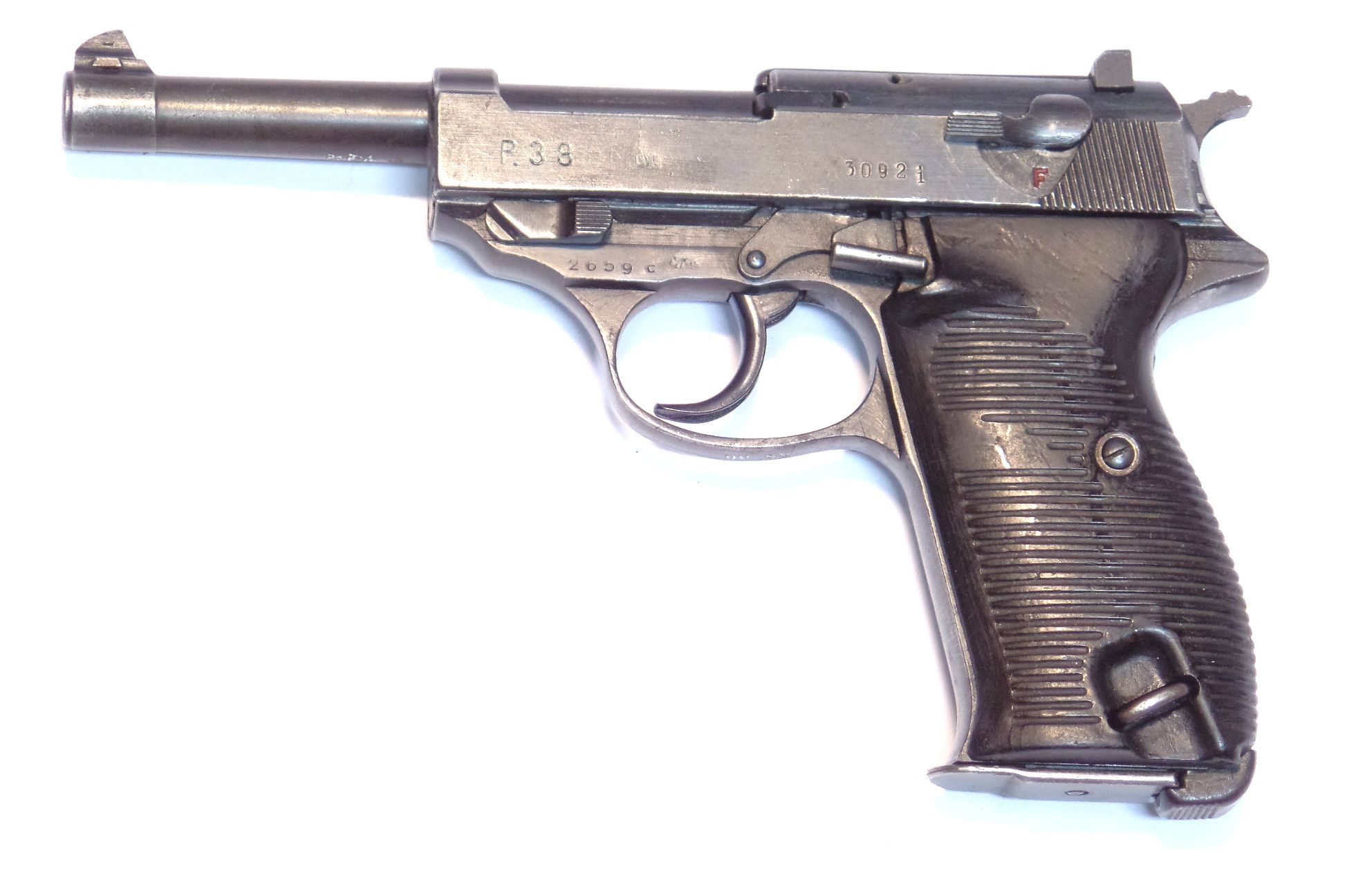 П 38 история 5. Walther p38 прицел.