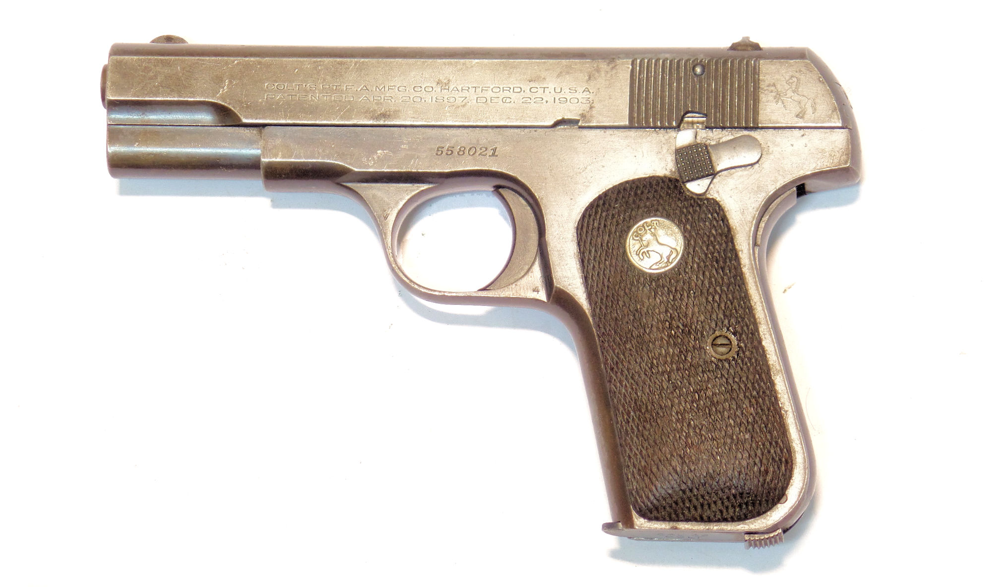 COLT 1903 calibre .7.65Browning