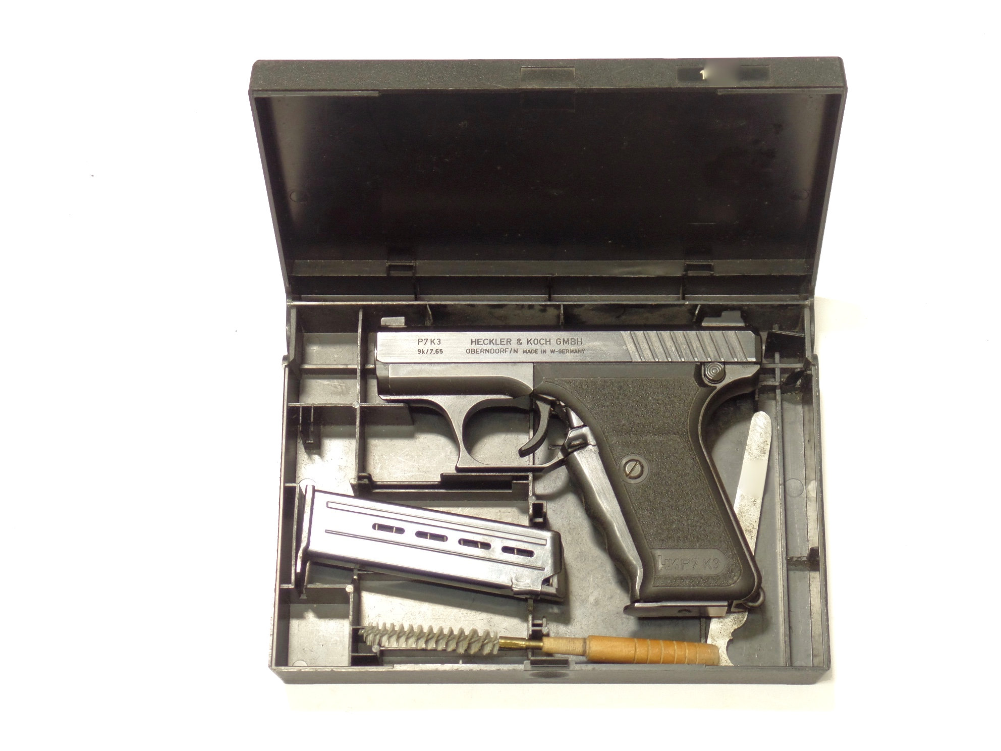 HK P7K3 calibre 380ACP et 7,65Browning