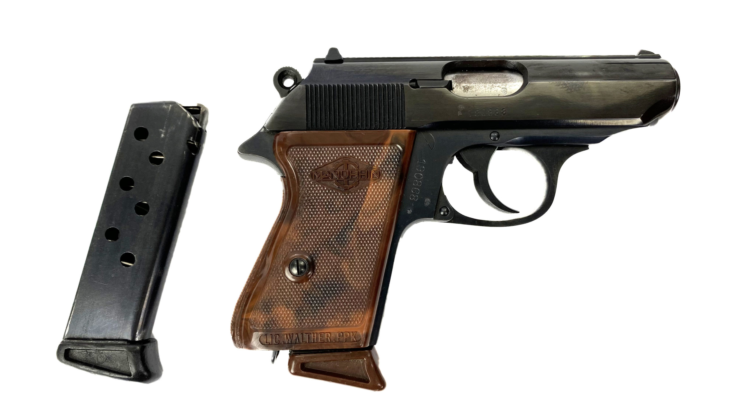 WALTHER MANURHIN PPK calibre 7,65 BROWNING 32 ACP