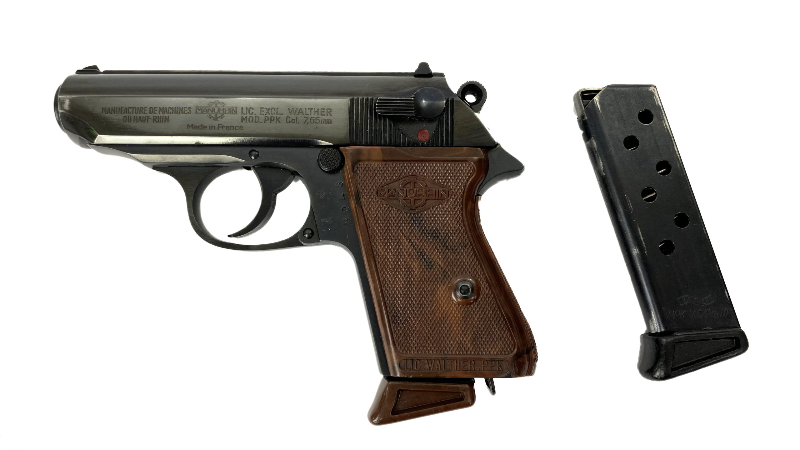 WALTHER MANURHIN PPK calibre 7,65 BROWNING 32 ACP